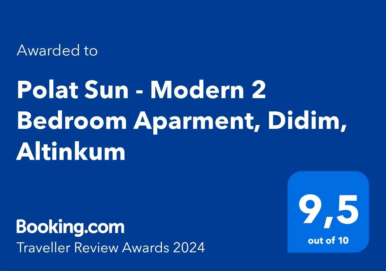 Polat Sun - Modern 2 Bedroom Aparment, Didim, Altinkum